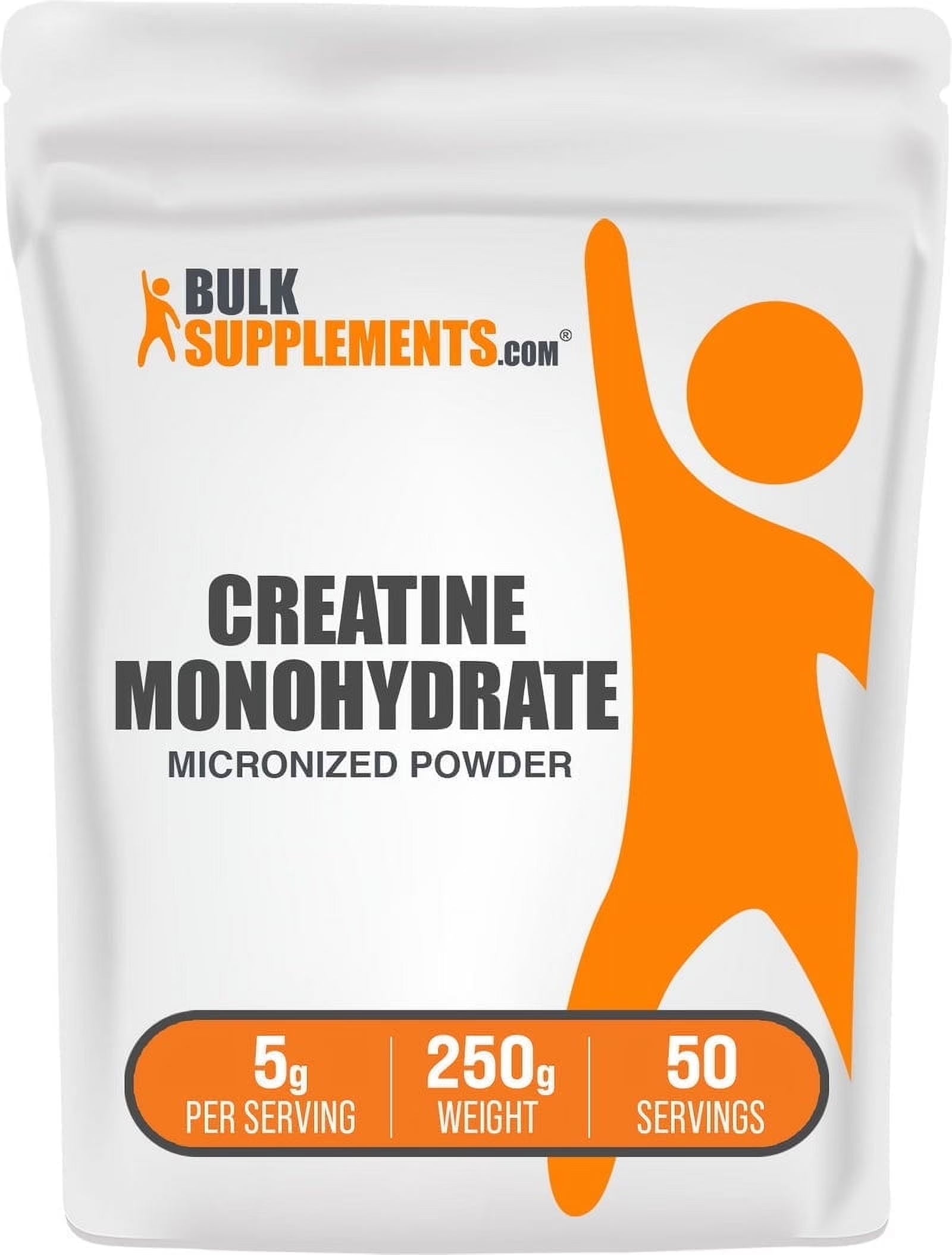Creatine Monohydrate Powder - Micronized, Pure Creatine, 5G per Serving, 250G (8.8 Oz)